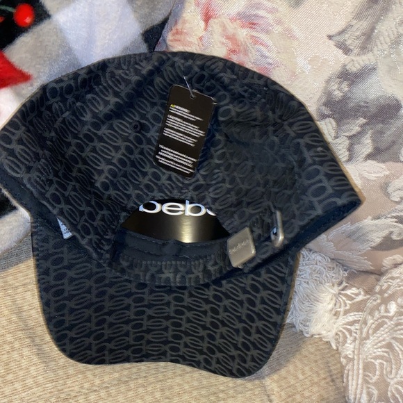 ♣️🩶♣️NWT BEBE All OverLogo 💯% Cotton Hat - Picture 11 of 16